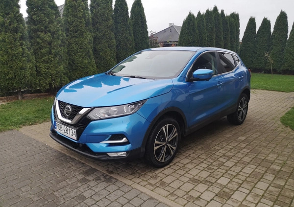 Nissan Qashqai cena 65800 przebieg: 96000, rok produkcji 2018 z Oborniki małe 37